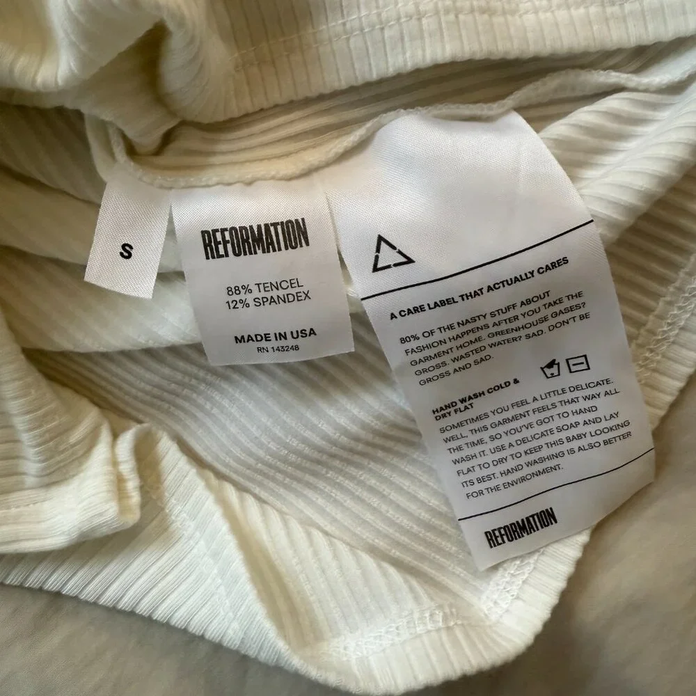 Reformation Ribbed Top - Picture 10 of 10